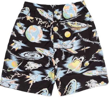 HUMAN MADE SS24 夏季风情满印宽松短裤 男女通用版型 HM27PT022 Order HUMAN MADE SS24 夏季风情满印宽松短裤 男女通用版型 HM27PT022