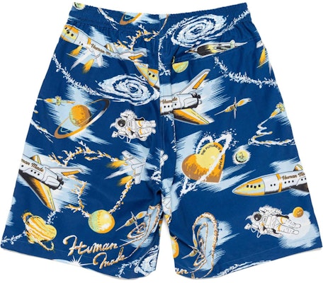 HUMAN MADE SS24 夏季风情满印宽松短裤 男女通用版型 HM27PT022 Details for HUMAN MADE SS24 夏季风情满印宽松短裤 男女通用版型 HM27PT022