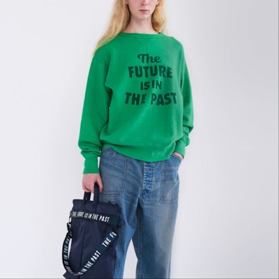 HUMAN MADE SS24 字母印花设计男女同款圆领卫衣 HM27CS026 Details for HUMAN MADE SS24 字母印花设计男女同款圆领卫衣 HM27CS026