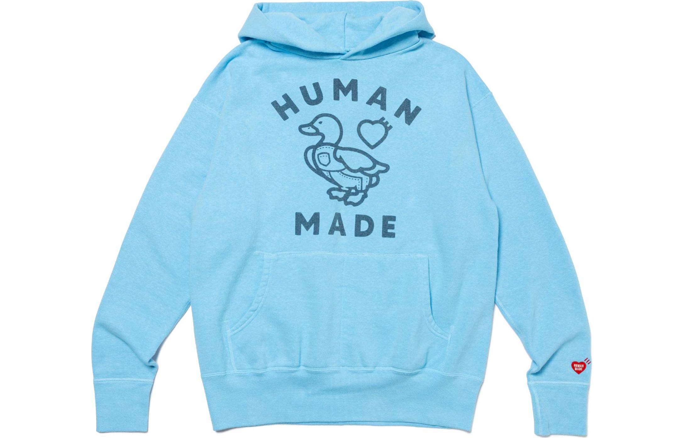 Order HUMAN MADE SS24 Hoodie Unisex Motif Bebek Graphic. HM27CS028