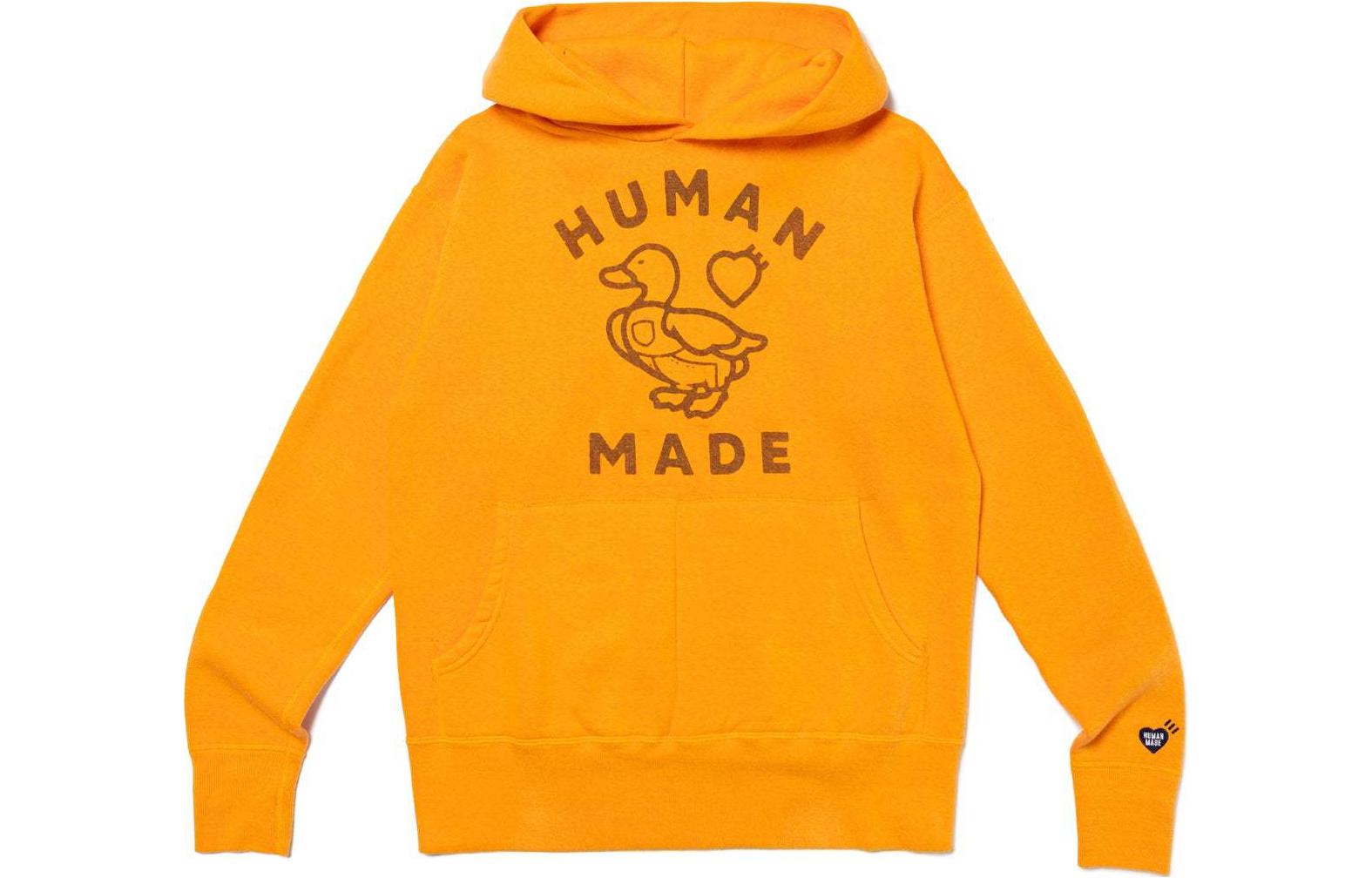 Shop HUMAN MADE SS24 Hoodie Unisex Motif Bebek Graphic. HM27CS028