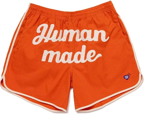 ヒューマンメイド SS24 ハートロゴ刺繍カジュアルショートパンツ HM27PT029 Order ヒューマンメイド SS24 ハートロゴ刺繍カジュアルショートパンツ HM27PT029