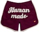 Details for ヒューマンメイド SS24 ハートロゴ刺繍カジュアルショートパンツ HM27PT029