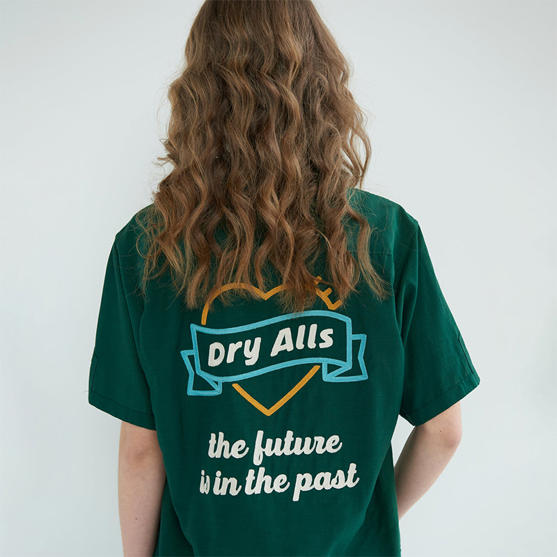 Sizing HUMAN MADE SS24 男女同款短袖字母标志衬衫. HM27SH023