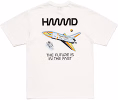 Lookbook HUMAN MADE SS24 Unisex Soft Short Sleeve T-Shirt with Cosmic Back Graphic. HM27TE011