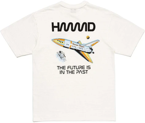 HUMAN MADE SS24 Unisex Soft Short Sleeve T-Shirt with Cosmic Back Graphic. HM27TE011 Lookbook HUMAN MADE SS24 Unisex Soft Short Sleeve T-Shirt with Cosmic Back Graphic. HM27TE011