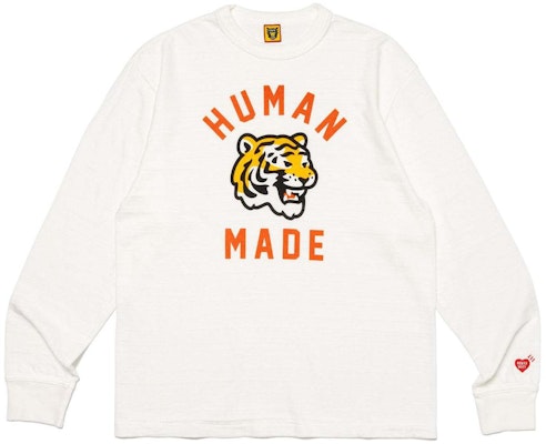 Camiseta Manga Larga Unisex Gráfica de Tigre HUMAN MADE SS24. HM27CS013 Buy Camiseta Manga Larga Unisex Gráfica de Tigre HUMAN MADE SS24. HM27CS013