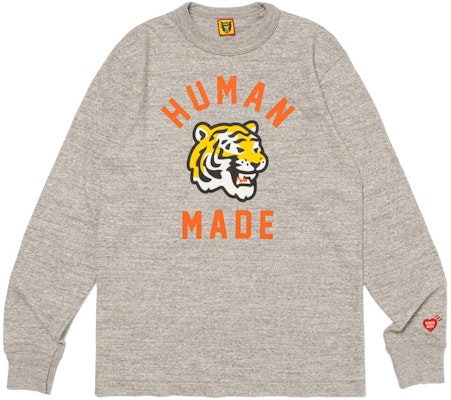 Camiseta Manga Larga Unisex Gráfica de Tigre HUMAN MADE SS24. HM27CS013 Shop Camiseta Manga Larga Unisex Gráfica de Tigre HUMAN MADE SS24. HM27CS013