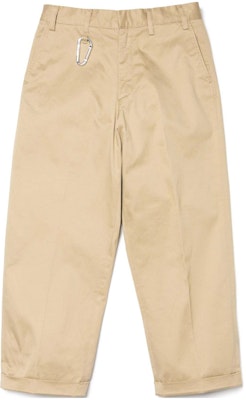 HUMAN MADE SS24 Unisex Wide-Leg Cropped Casual Pants with Zipper HM27PT005 Shop HUMAN MADE SS24 Unisex Wide-Leg Cropped Casual Pants with Zipper HM27PT005