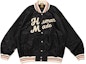 Details for HUMAN MADE SS24 男女同款标志棒球夹克,条纹罗纹领设计. HM27JK008