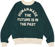 HUMAN MADE SS24 Vintage Crack Print Logo Crewneck Sweatshirt Unisex. HM27CS022 HUMAN MADE SS24 Vintage Crack Print Logo Crewneck Sweatshirt Unisex. HM27CS022