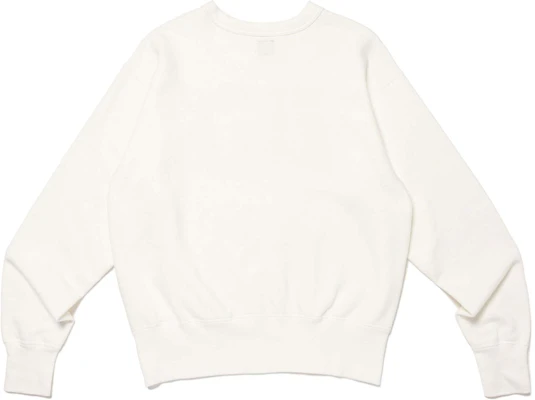 휴먼 메이드 SS24 화이트 그래픽 프린트 크루넥 스웻셔츠 유니섹스 긴팔. HM27CS034 Lookbook 휴먼 메이드 SS24 화이트 그래픽 프린트 크루넥 스웻셔츠 유니섹스 긴팔. HM27CS034