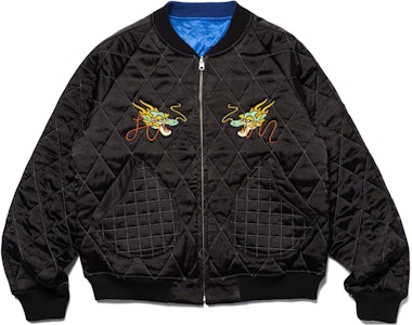 휴먼 메이드 SS24 용의 해 리버시블 자수 크루넥 자켓 블랙 HM27JK001 Buy 휴먼 메이드 SS24 용의 해 리버시블 자수 크루넥 자켓 블랙 HM27JK001