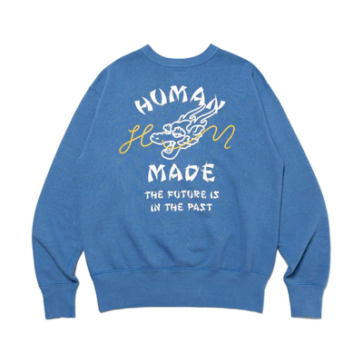 HUMAN MADE SS24 Year of the Dragon Graphic Crewneck Sweatshirt Unisex. HM27CS024
