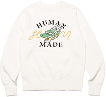 HUMAN MADE SS24 Year of the Dragon Graphic Crewneck Sweatshirt Unisex HM27CS023 HUMAN MADE SS24 Year of the Dragon Graphic Crewneck Sweatshirt Unisex HM27CS023