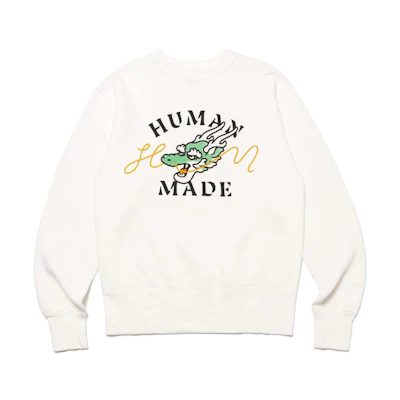HUMAN MADE SS24 Year of the Dragon Graphic Crewneck Sweatshirt Unisex HM27CS023