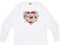 Buy Camiseta Unisex HUMAN MADE SS25 Logo Corazón Manga Larga Cuello Redondo HM29CS021