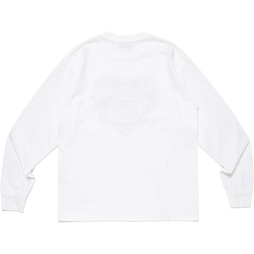 Purchase Camiseta Unisex HUMAN MADE SS25 Logo Corazón Manga Larga Cuello Redondo HM29CS021