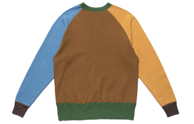 Lookbook 휴먼 메이드 타이거 헤드 레트로 남성용 풀오버 스웻셔츠 HM20CS026