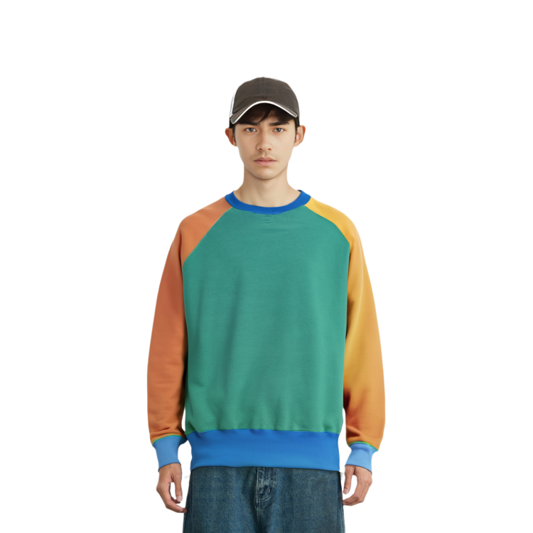 Details for 휴먼 메이드 타이거 헤드 레트로 남성용 풀오버 스웻셔츠 HM20CS026