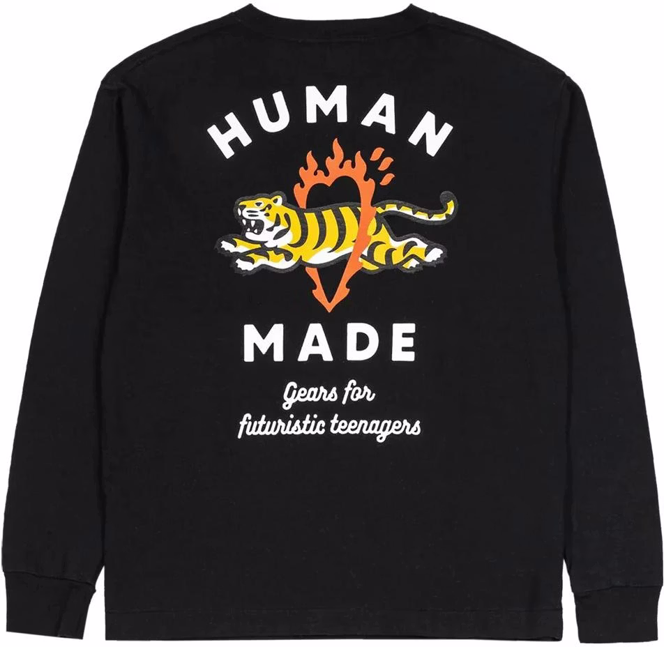 human-made-tiger-print-long-sleeve-unisex-crewneck-t-shirt-hm-25-cs-029