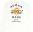 Order Camiseta Unisex HUMAN MADE Cuello Redondo Manga Larga Estampado de Tigre. HM25CS029