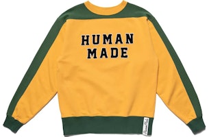 HUMAN MADE Two-Tone Logo Crewneck Sweatshirt HM20CS018 HUMAN MADE Two-Tone Logo Crewneck Sweatshirt HM20CS018