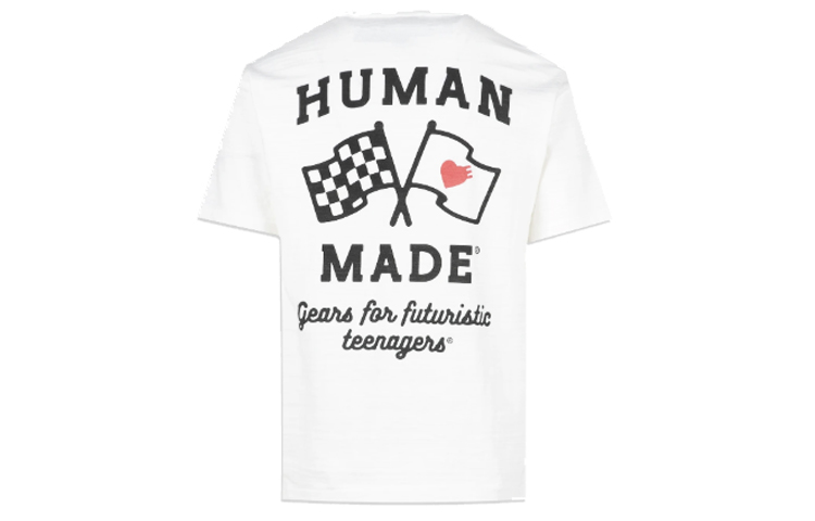 Order HUMAN MADE Unisex Graphic Embroidered Short Sleeve T-Shirt HM19CS030