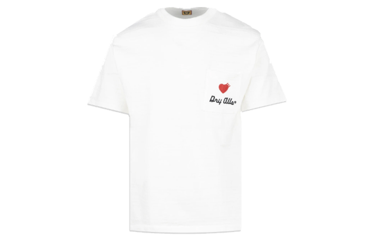 Lookbook HUMAN MADE Unisex Graphic Embroidered Short Sleeve T-Shirt HM19CS030