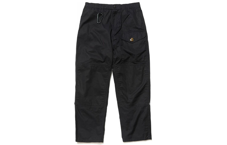 Order HUMAN MADE Unisex Loose-Fit Drawstring Cropped Casual Pants HM22PT003