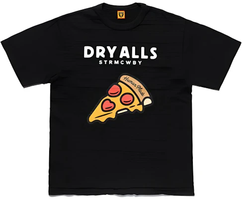 HUMAN MADE Unisex Kaos Lengan Pendek Logo Pizza HM19TE025 Buy HUMAN MADE Unisex Kaos Lengan Pendek Logo Pizza HM19TE025