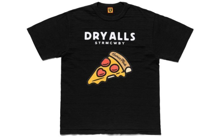 HUMAN MADE Unisex Pizza Logo Short Sleeve T-Shirt HM19TE025 圖 2