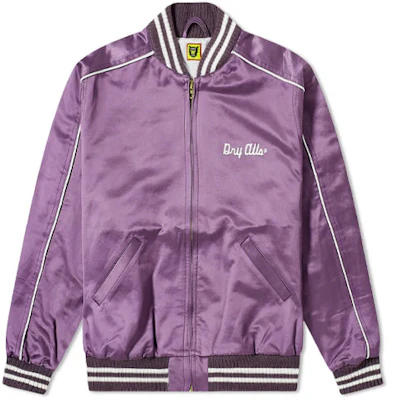Chaqueta Bomber Satinada Morada Human Made Varsity Sukajan. HM19JK004 Buy Chaqueta Bomber Satinada Morada Human Made Varsity Sukajan. HM19JK004