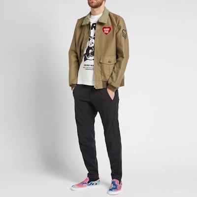 HUMAN MADE 白熊標誌圖案印花短袖T恤 HM17TE003-01 Lookbook HUMAN MADE 白熊標誌圖案印花短袖T恤 HM17TE003-01