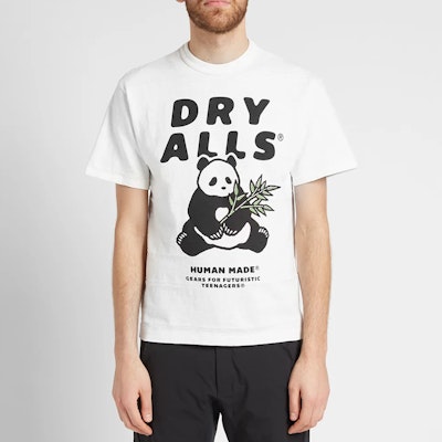 HUMAN MADE 白熊標誌圖案印花短袖T恤 HM17TE003-01 Shop HUMAN MADE 白熊標誌圖案印花短袖T恤 HM17TE003-01