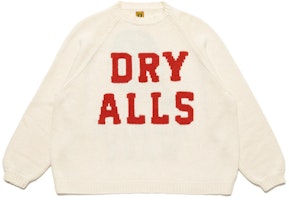 HUMAN MADE White Unisex Duck Logo Crewneck Sweater HM21CS001-WH HUMAN MADE White Unisex Duck Logo Crewneck Sweater HM21CS001-WH