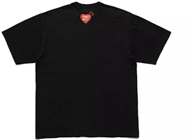 Purchase 휴먼 메이드 와일드 덕 하트 로고 유니섹스 크루넥 반팔 티셔츠. XX22TE004