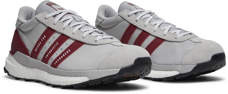 Human Made x adidas Country Free Hiker 'Grey Burgundy' S42974 Cheap Human Made x adidas Country Free Hiker 'Grey Burgundy' S42974