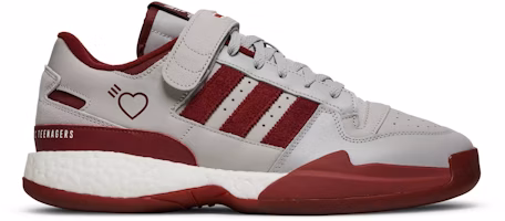 Human Made x adidas Forum Low 'Grey Burgundy' S42977 Human Made x adidas Forum Low 'Grey Burgundy' S42977