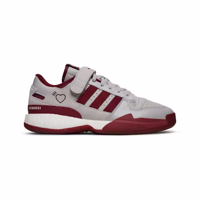 Human Made adidas Forum Low 'Grey Burgundy'