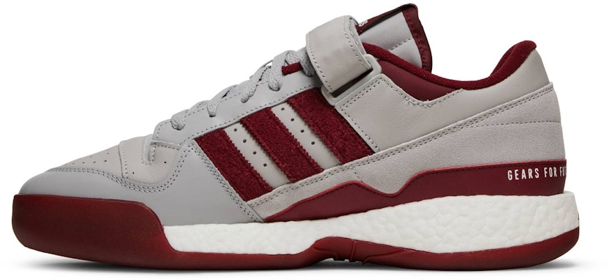 Human Made x adidas Forum Low 'Kelabu Burgundy' S42977 Lookbook Human Made x adidas Forum Low 'Kelabu Burgundy' S42977