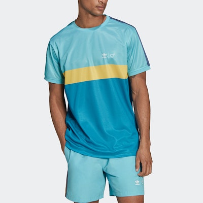 Human Made x adidas Graphic Tee Aqua Lookbook Human Made x adidas Graphic Tee Aqua