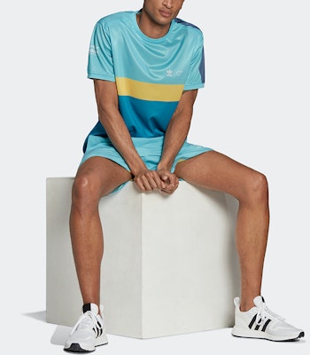 Human Made x adidas Graphic Tee Aqua Purchase Human Made x adidas Graphic Tee Aqua