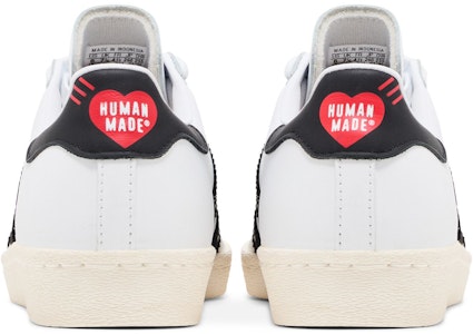 휴먼메이드 x 아디다스 슈퍼스타 "미래 청소년을 위한 기어" (화이트 블랙) FY0728 Details for 휴먼메이드 x 아디다스 슈퍼스타 "미래 청소년을 위한 기어" (화이트 블랙) FY0728