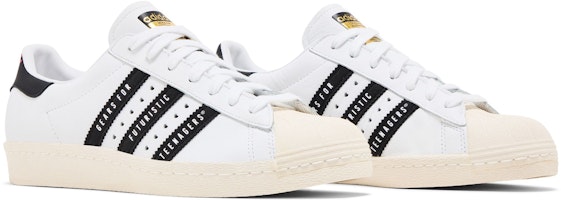 Human Made x adidas Superstar 'Gears For Futuristic Teenagers - Putih Hitam' FY0728 Cheap Human Made x adidas Superstar 'Gears For Futuristic Teenagers - Putih Hitam' FY0728