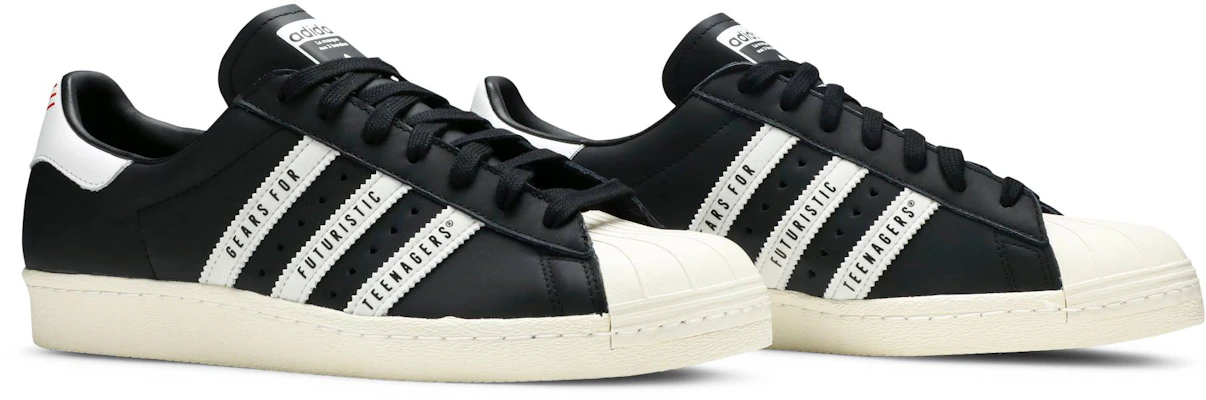 Human Made x adidas Superstar 'Gears For Futuristic Teenagers - Hitam Putih' FY0729 Cheap Human Made x adidas Superstar 'Gears For Futuristic Teenagers - Hitam Putih' FY0729