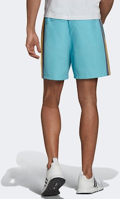 Human Made x adidas Wind Shorts Aqua Lookbook Human Made x adidas Wind Shorts Aqua
