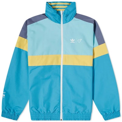 Human Made x adidas Windbreaker Jacket Aqua Buy Human Made x adidas Windbreaker Jacket Aqua