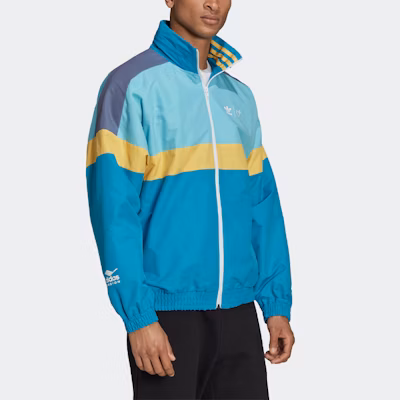 Human Made x adidas Windbreaker Jacket Aqua Shop Human Made x adidas Windbreaker Jacket Aqua