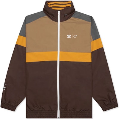 Human Made x adidas Windbreaker Jacket Brown Buy Human Made x adidas Windbreaker Jacket Brown